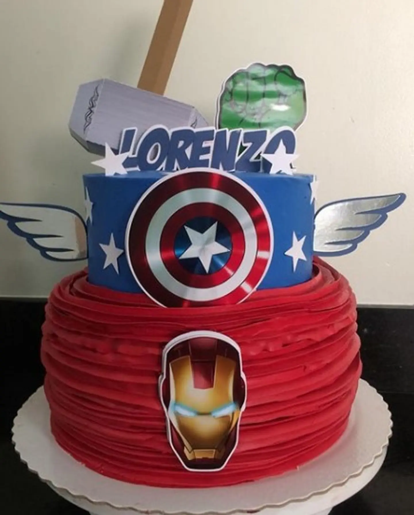 Arquivo de Corte Topo de Bolo Vingadores 4 1