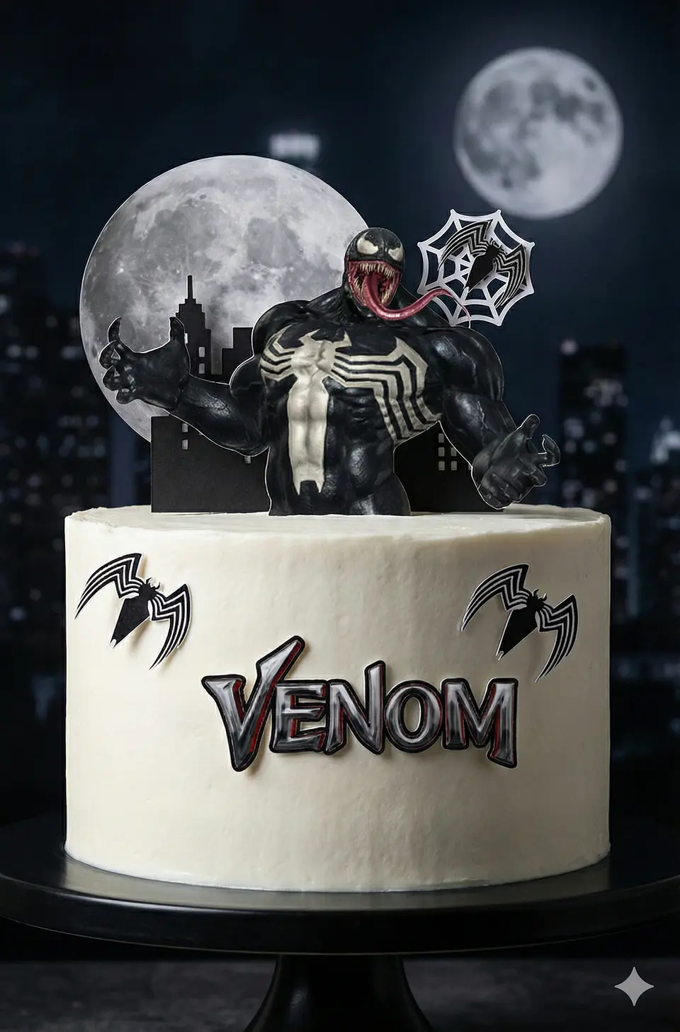 Arquivo de Corte Topo de Bolo Venom 5 1