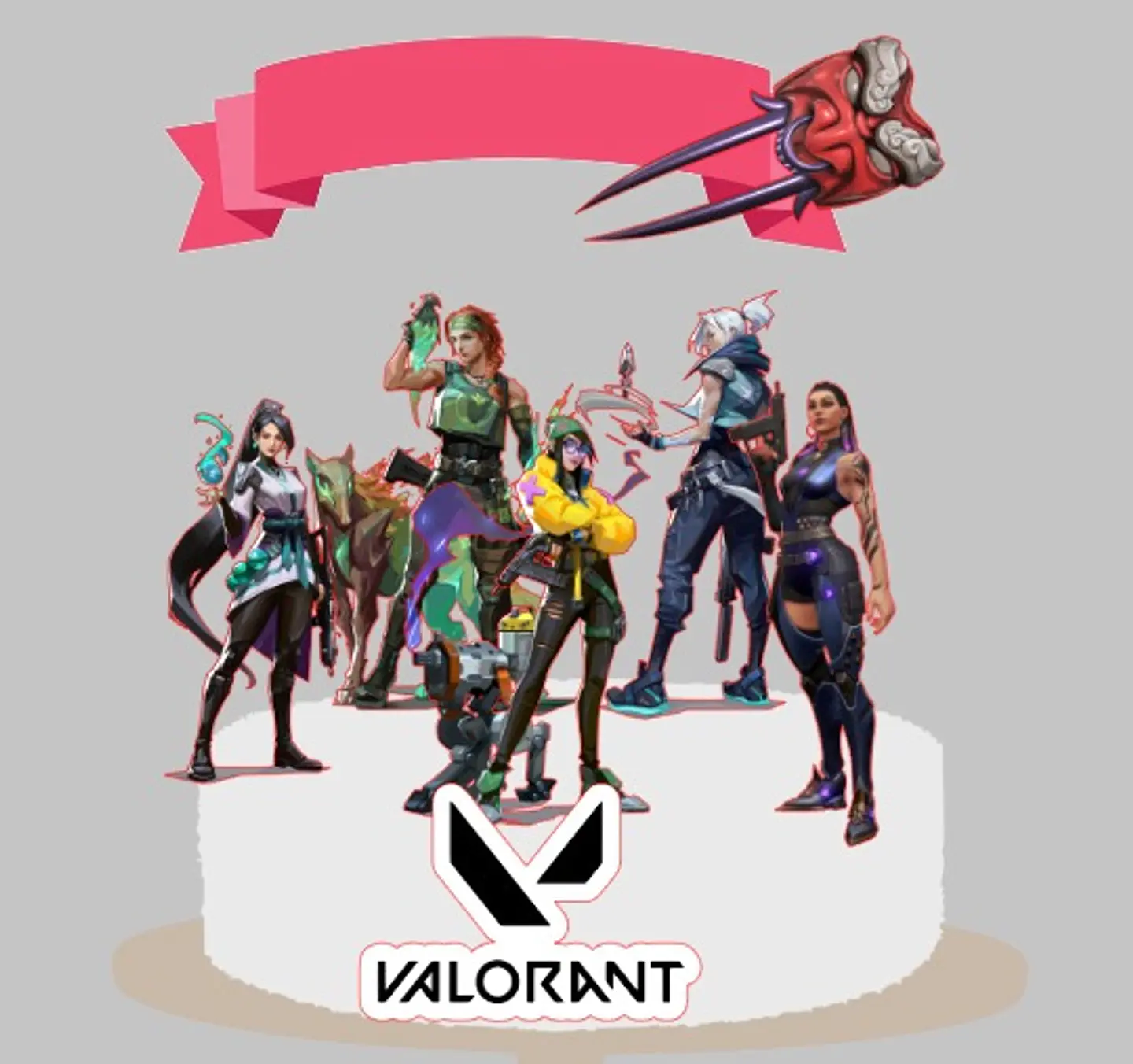 Arquivo de Corte Topo de Bolo Valorant 3 1