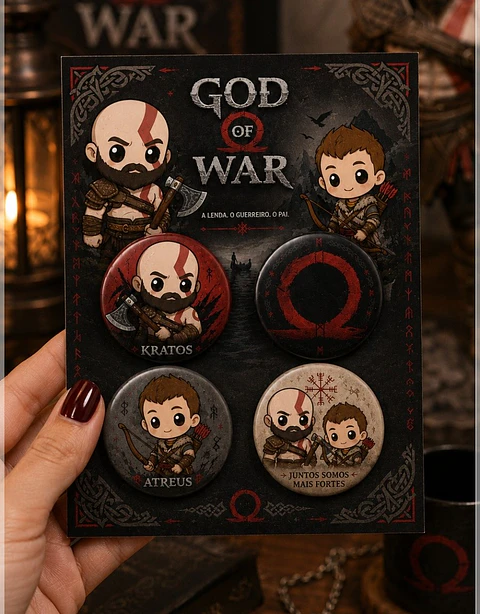 Arquivo de Corte Bottons God Of War 115