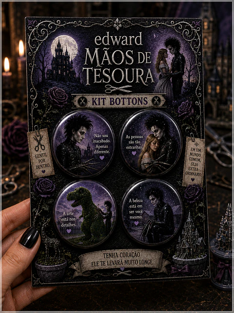 Arquivo de Corte Bottons Edward Mãos de Tesoura 113