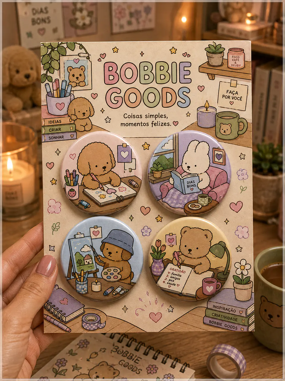 Arquivo de Corte Bottons Bobbie Goods 112 1
