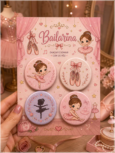Arquivo de Corte Bottons Bailarina 110