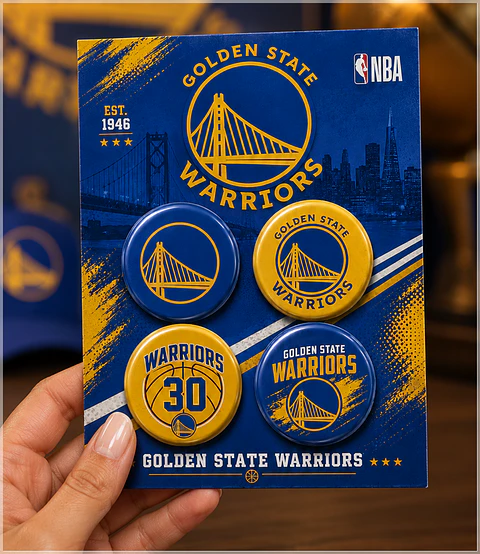Arquivo de Corte Bottons Golden State Warriors 107