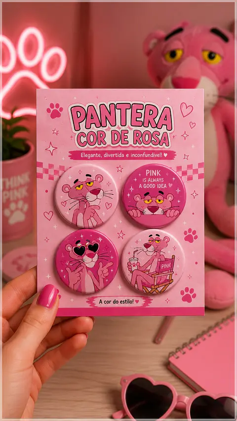 Arquivo de Corte Bottons Pantera 86