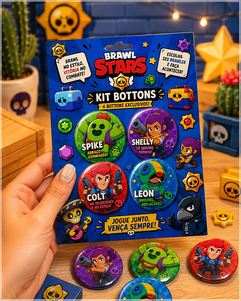 Arquivo de Corte Bottons Brawl Stars 59