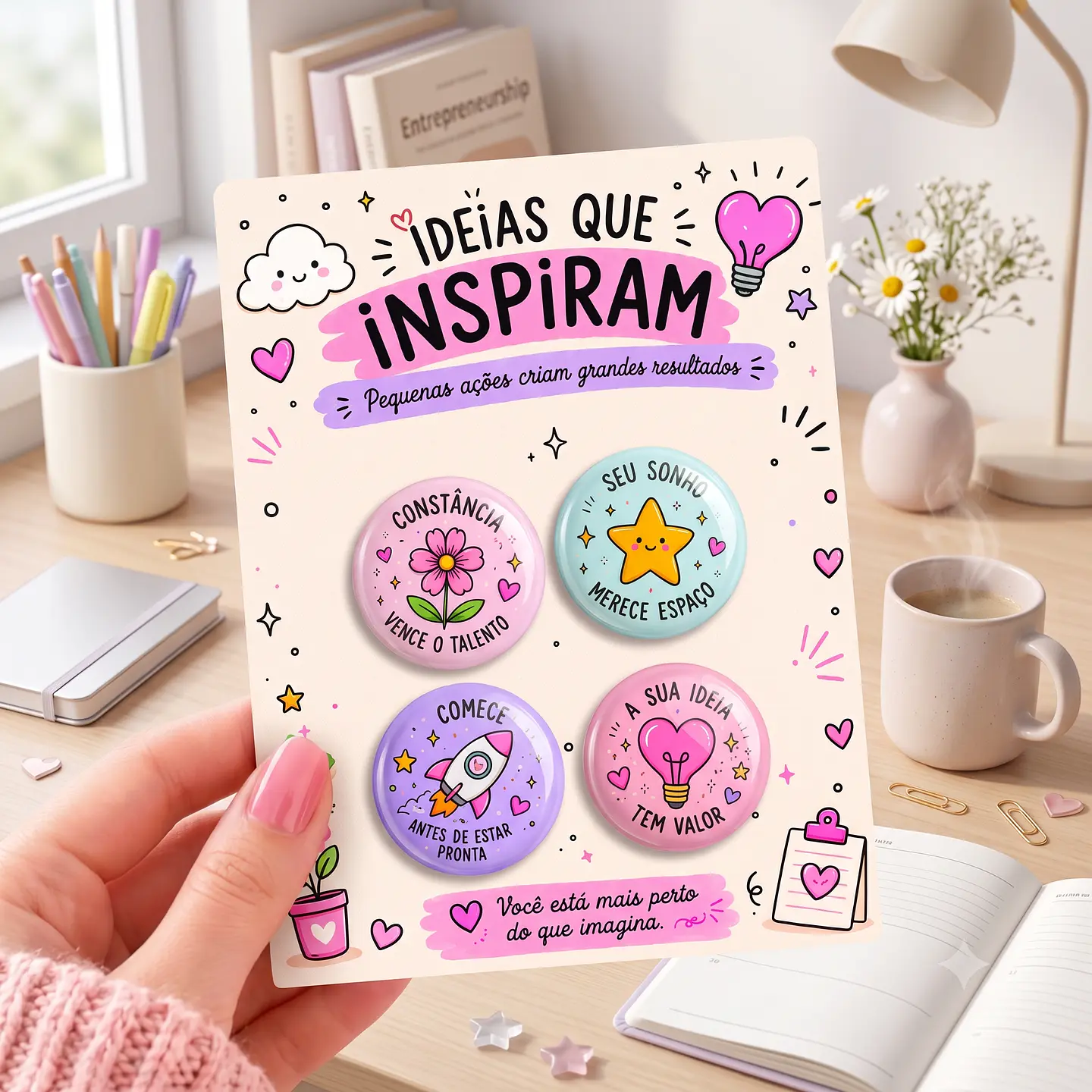 Arquivo de Corte Bottons Ideias que Inspiram 50 1