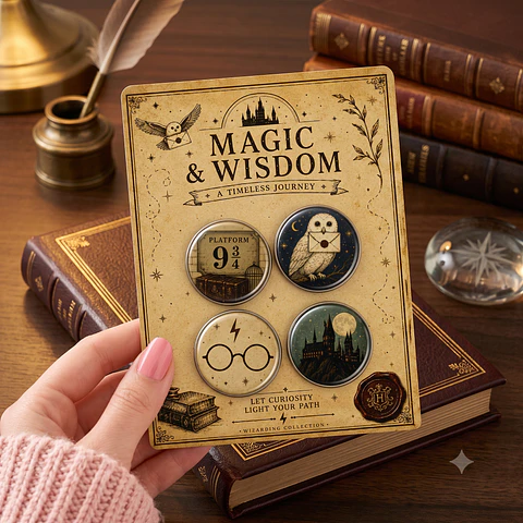 Arquivo de Corte Bottons Harry Potter 48