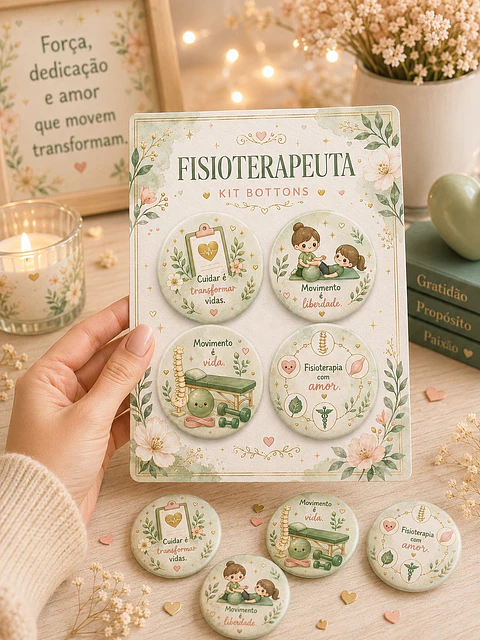 Arquivo de Corte Bottons Fisioterapeuta 46