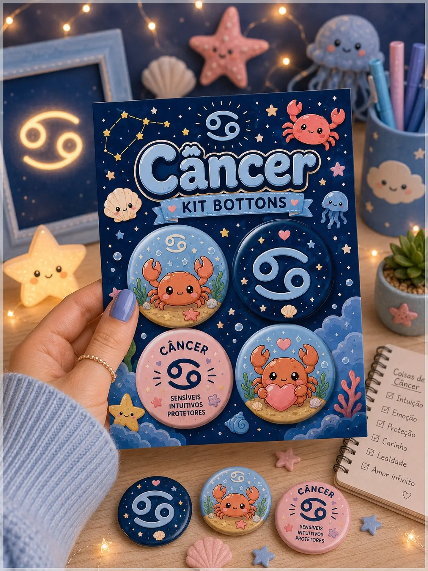 Arquivo de Corte Bottons Cancer 10 1