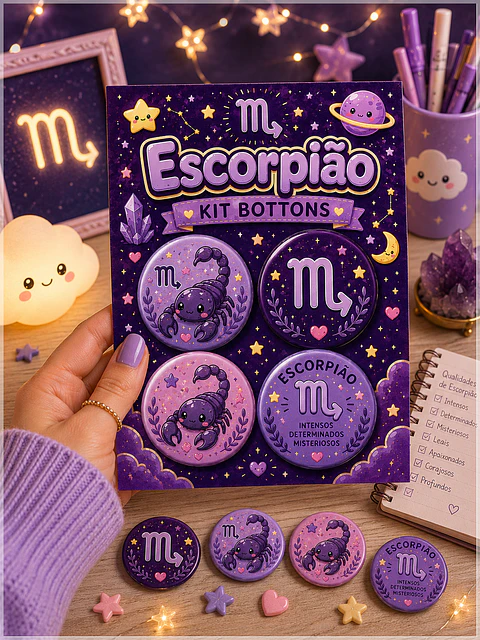 Arquivo de Corte Bottons Escorpião 13