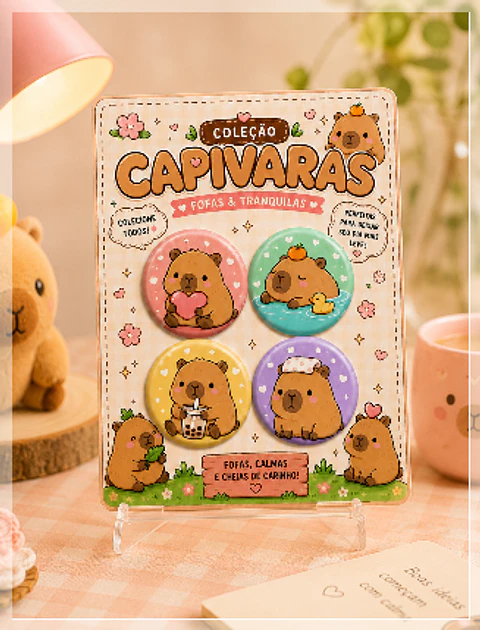 Arquivo de Corte Bottons Capivara 5