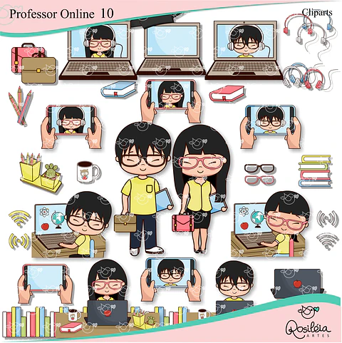 Kit Digital Professor Online 10 Cp 12