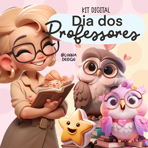 Kit Digital Dia dos Professores 3d 1