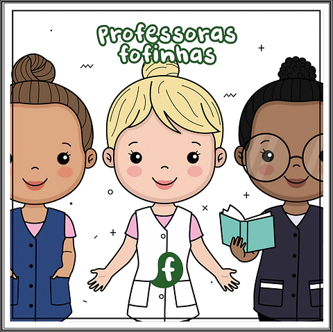 Kit Digital Cliparts Professoras Fofinhas Editáveis 2