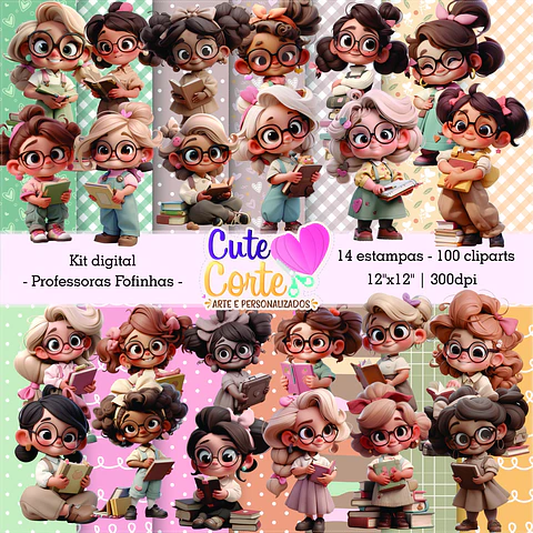 Kit Digital Da Kit Professoras Fofinhas 2