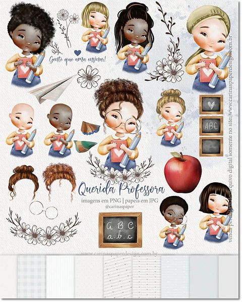 Kit Digital Querida Professora 75