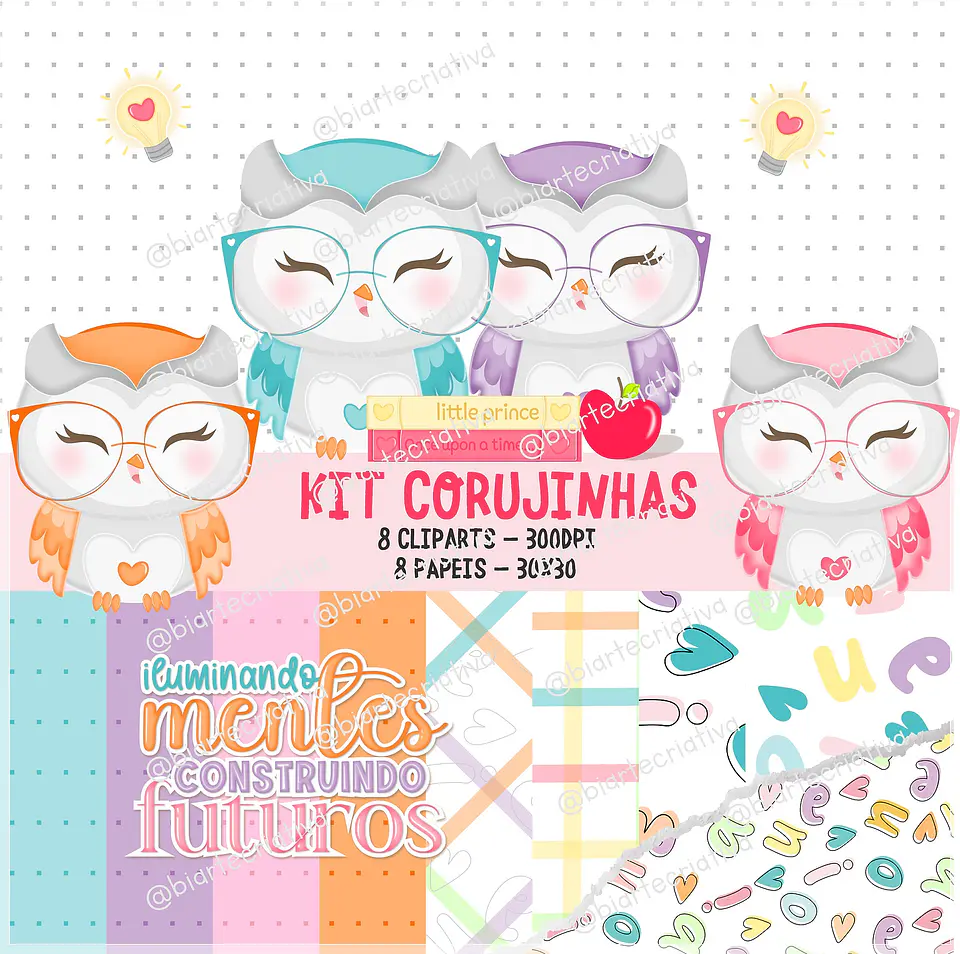 Kit Digital Corujinhas 1 1