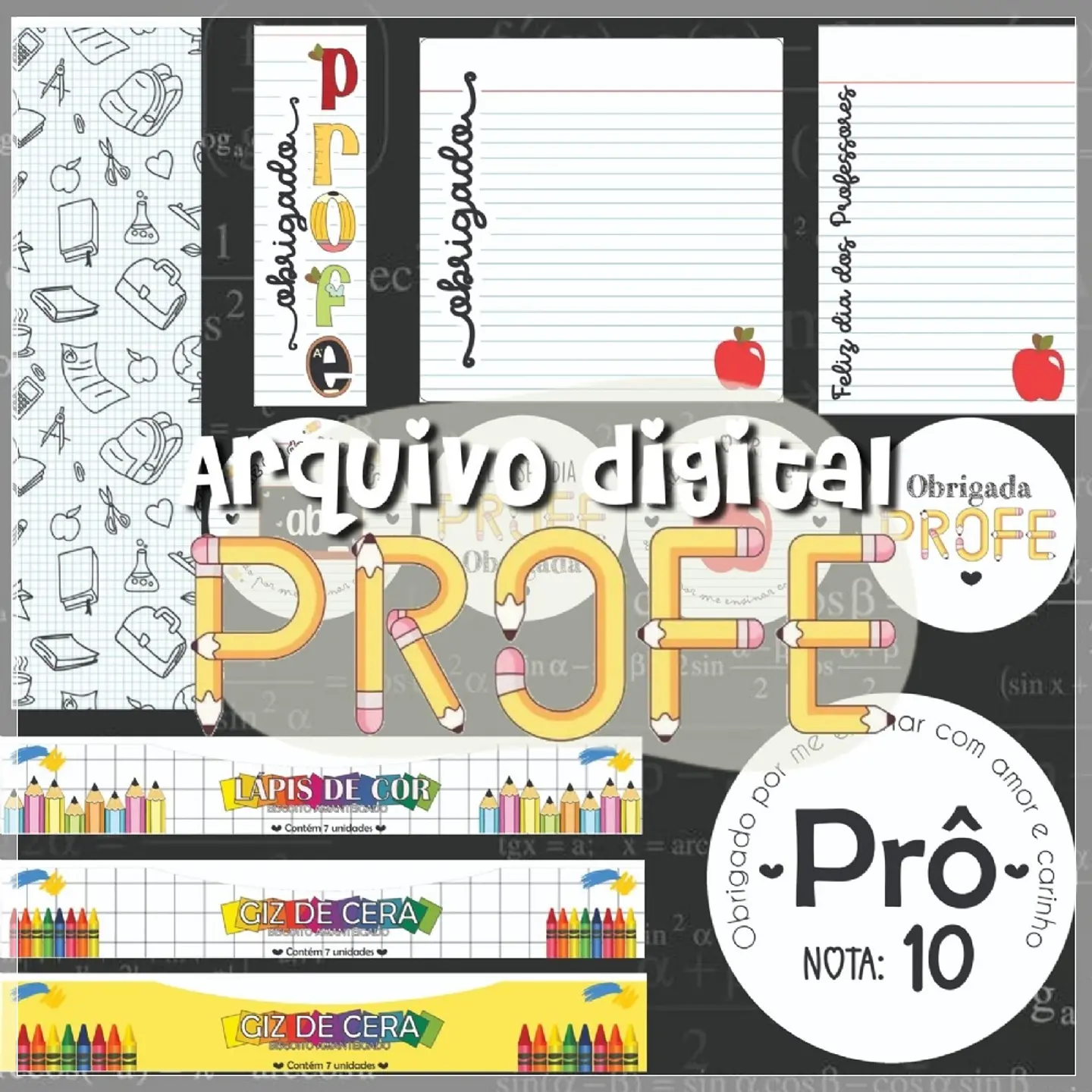 Kit Digital It Candy Professores 23 1