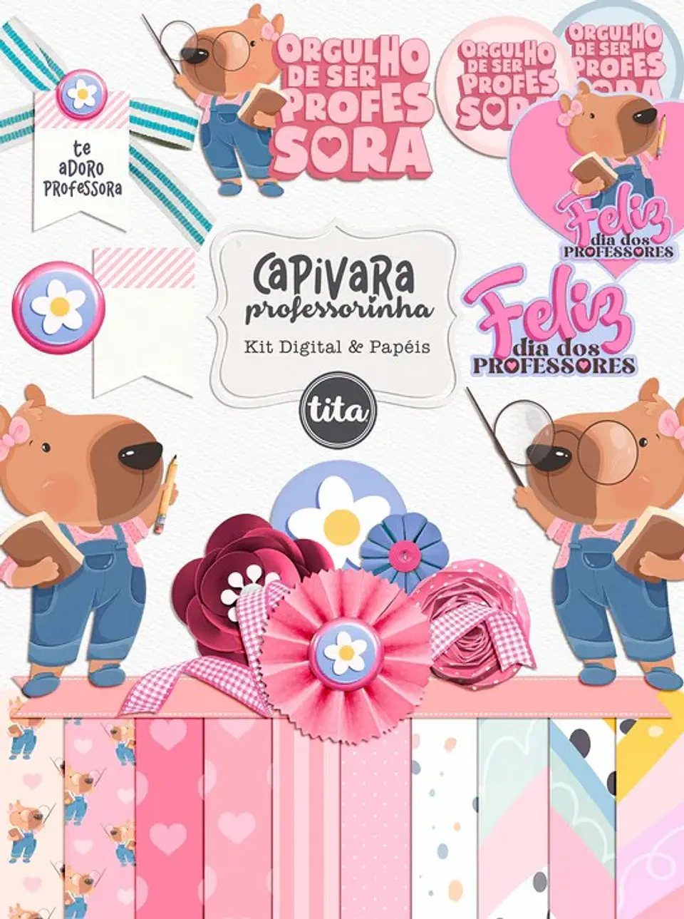 Kit Digital Professores Capivaras 12 1