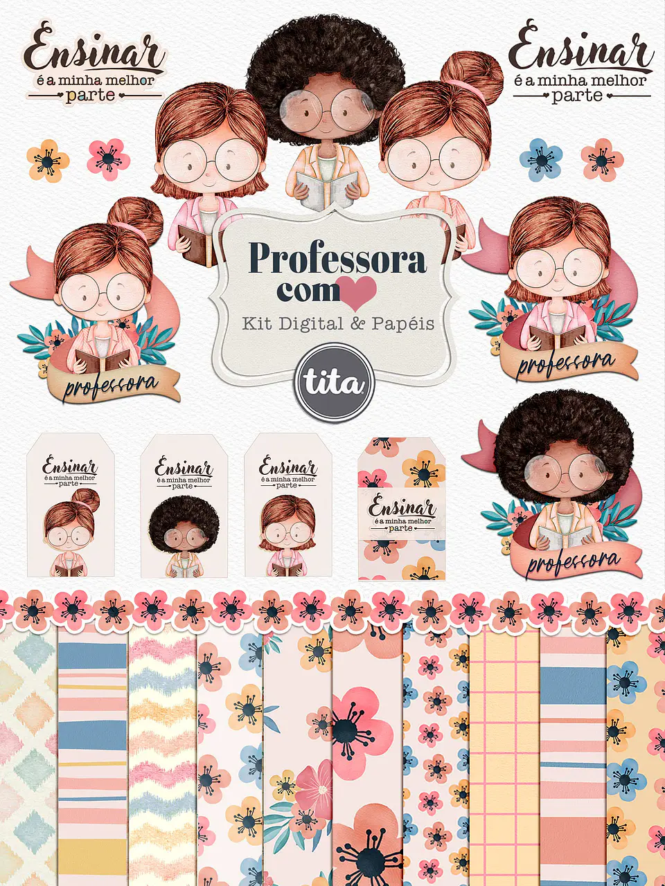 Kit Digital Professora com Amor 7 1