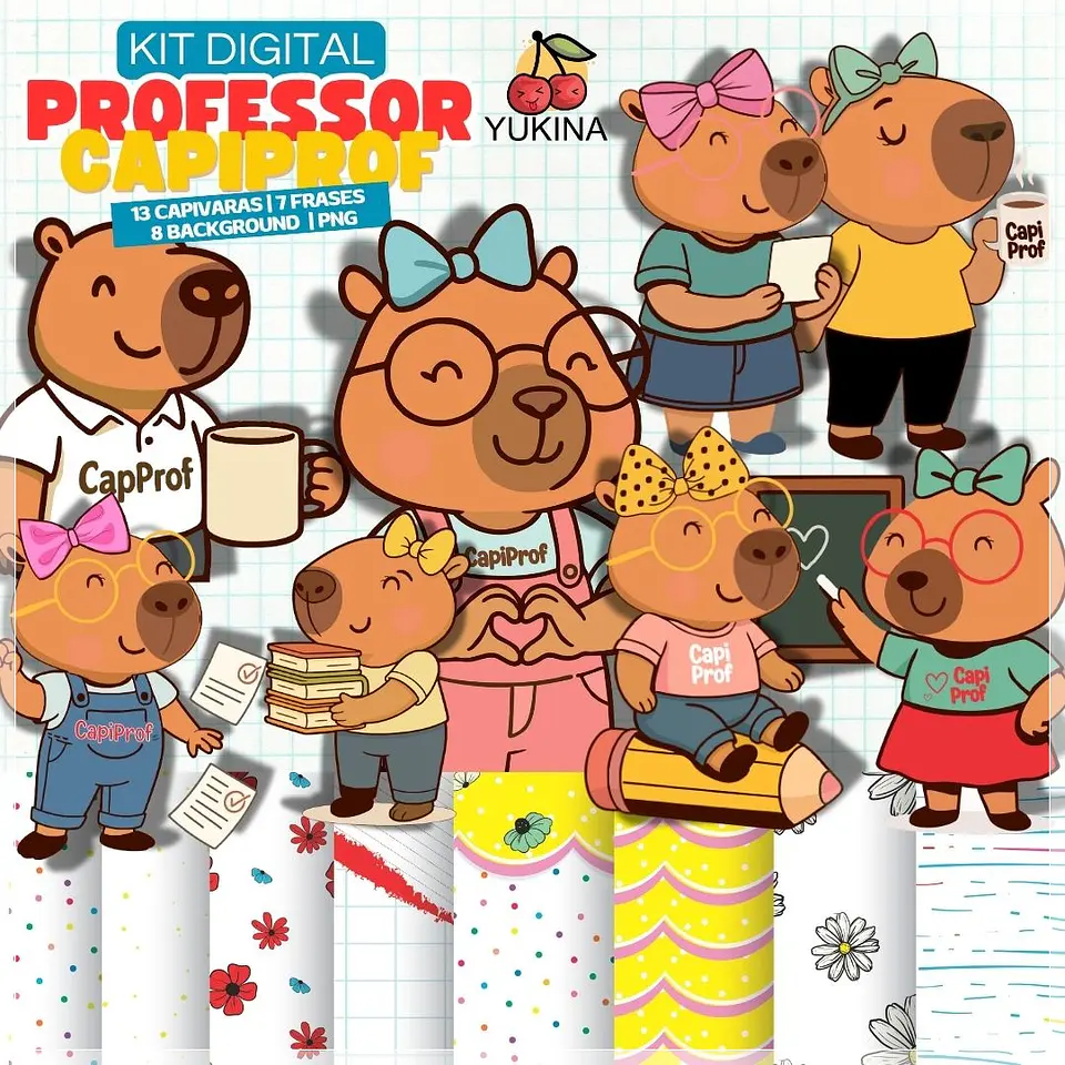 Kit Digital Professor Capivara 3 1