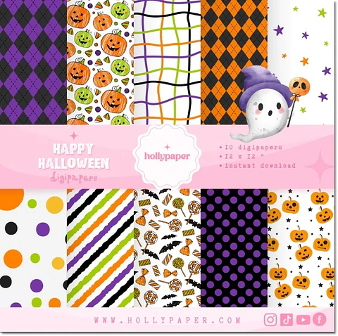 Kit Digital Halloween 5