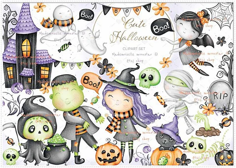 Kit Digital Halloween 3
