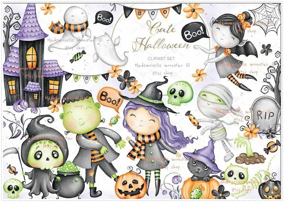Kit Digital Halloween 3 1