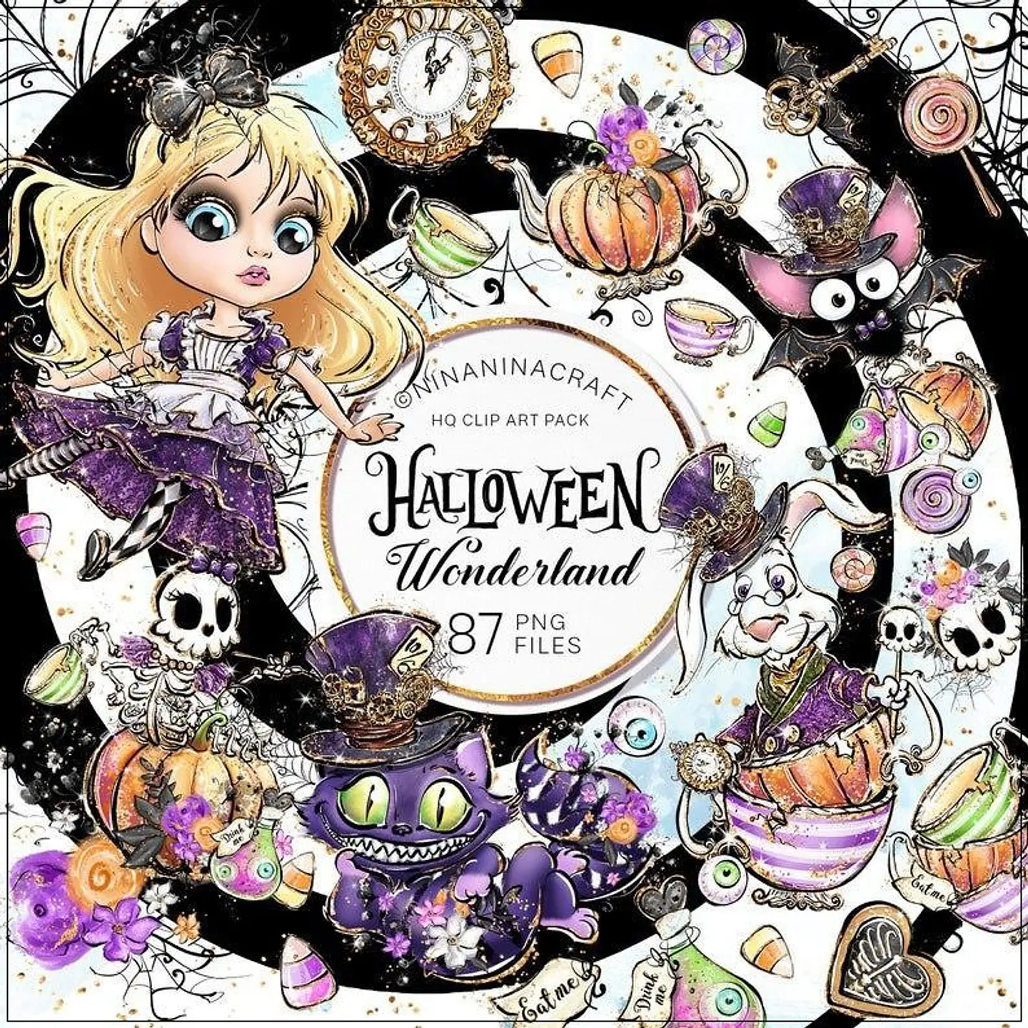 Kit Digital Halloween Wonderland 5 1