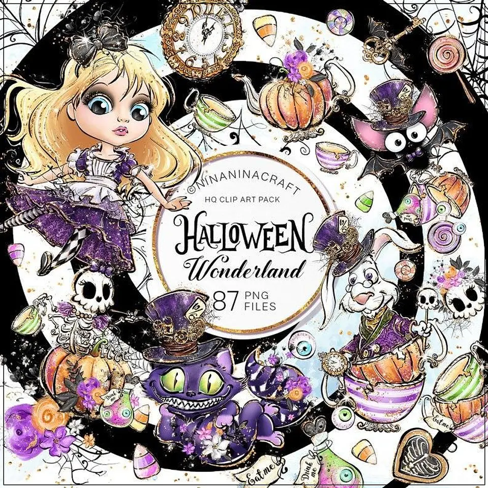 Kit Digital Halloween Wonderland 5 1