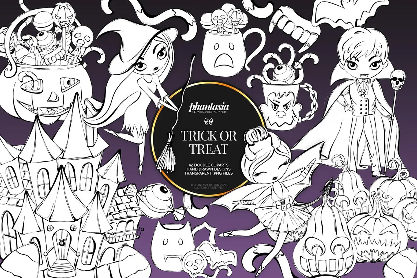 Kit Digital Halloween 2 1
