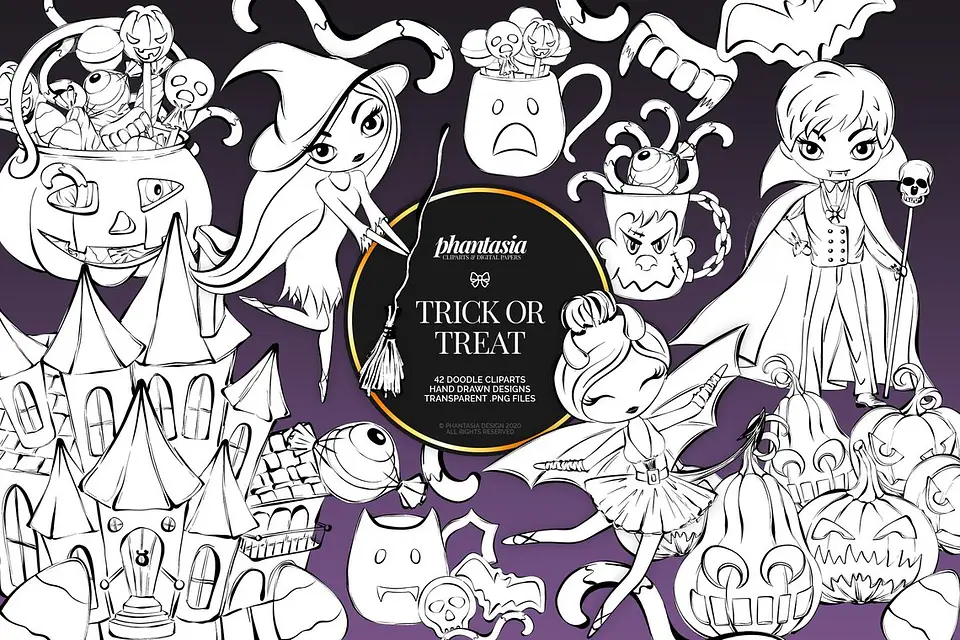 Kit Digital Halloween 2 1
