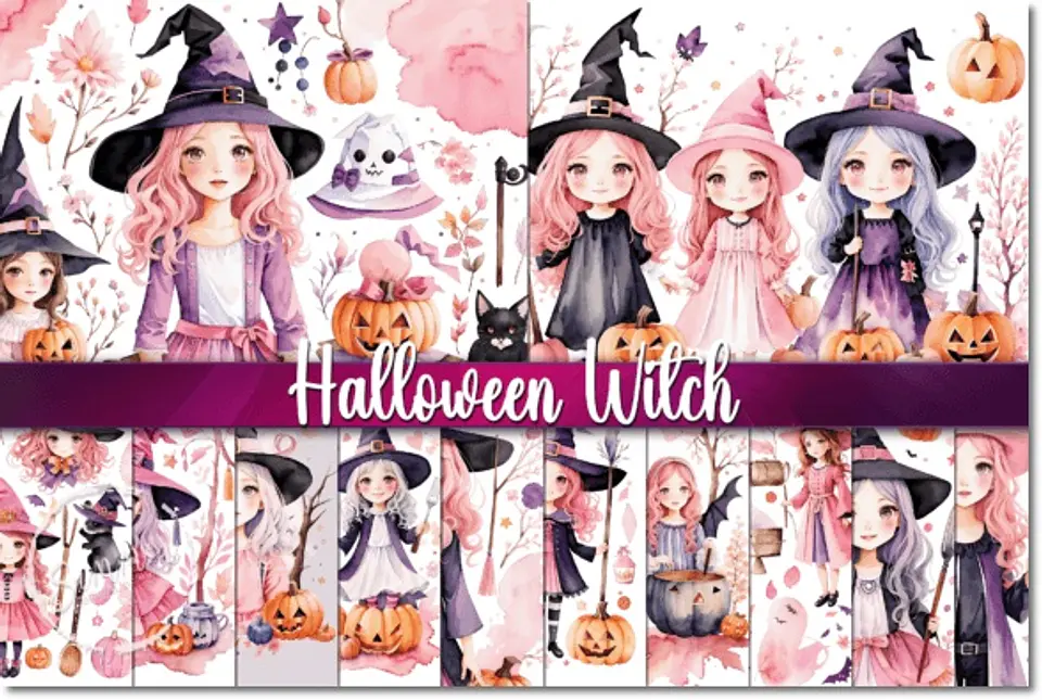 Kit Digital Halloween 4 1