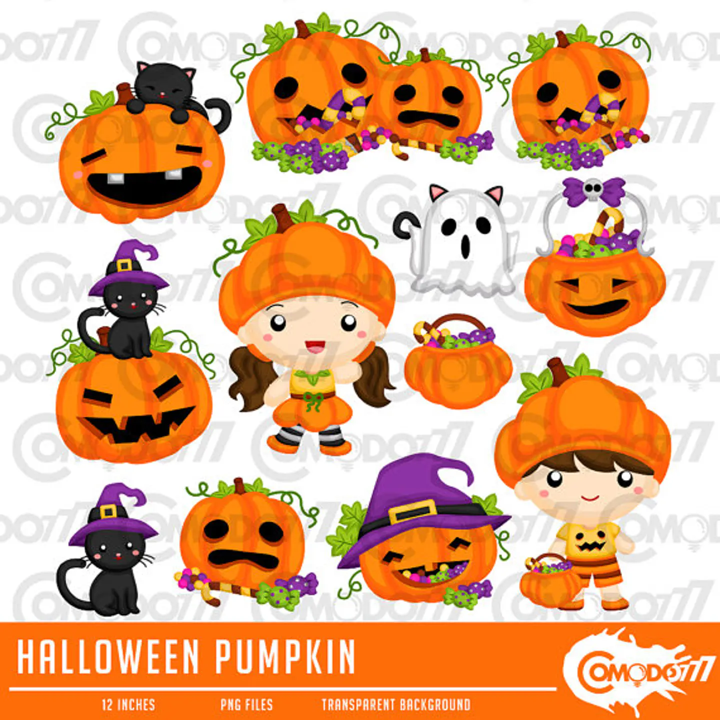 Kit Digital Halloween 4 1