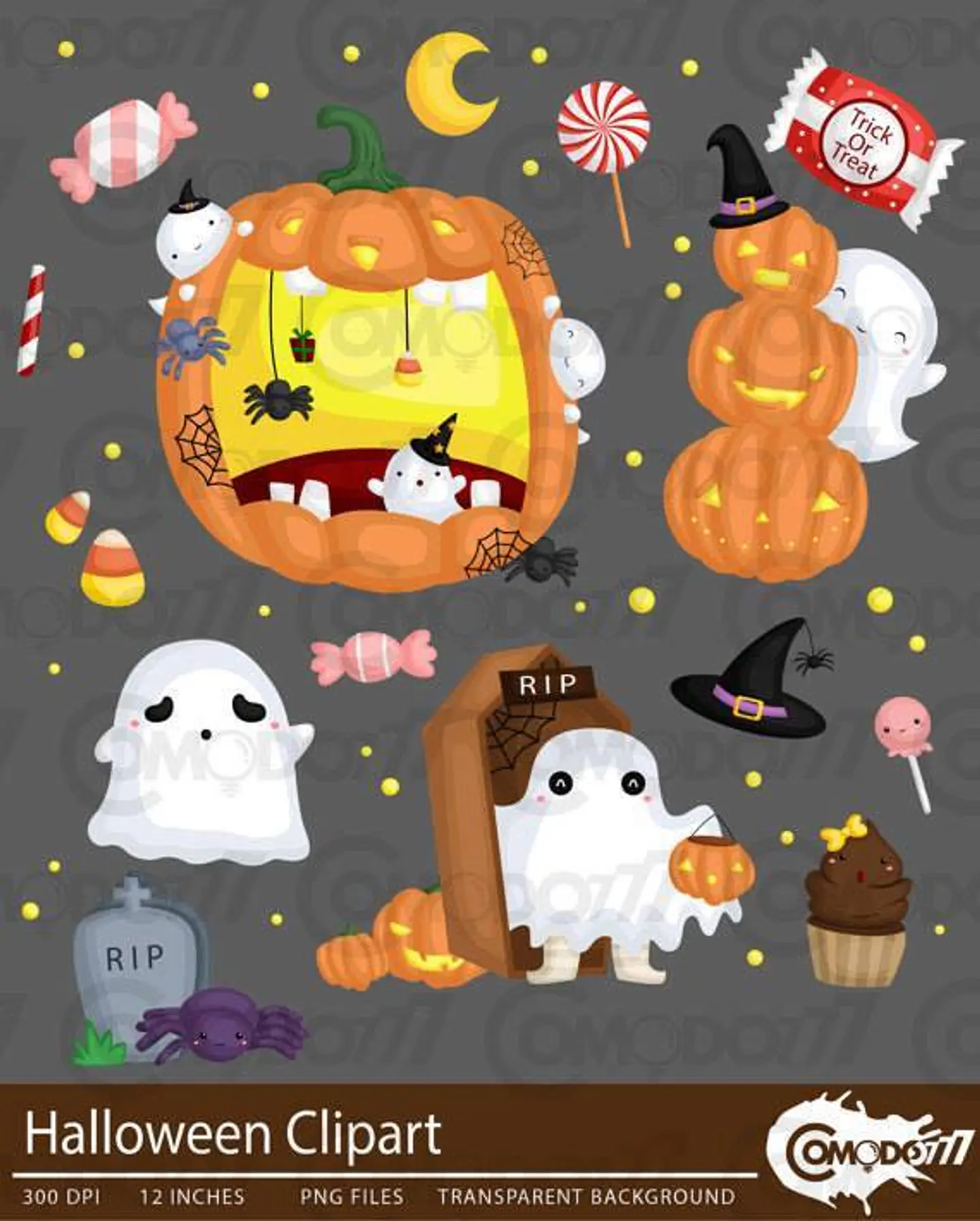 Kit Digital Halloween 3 1
