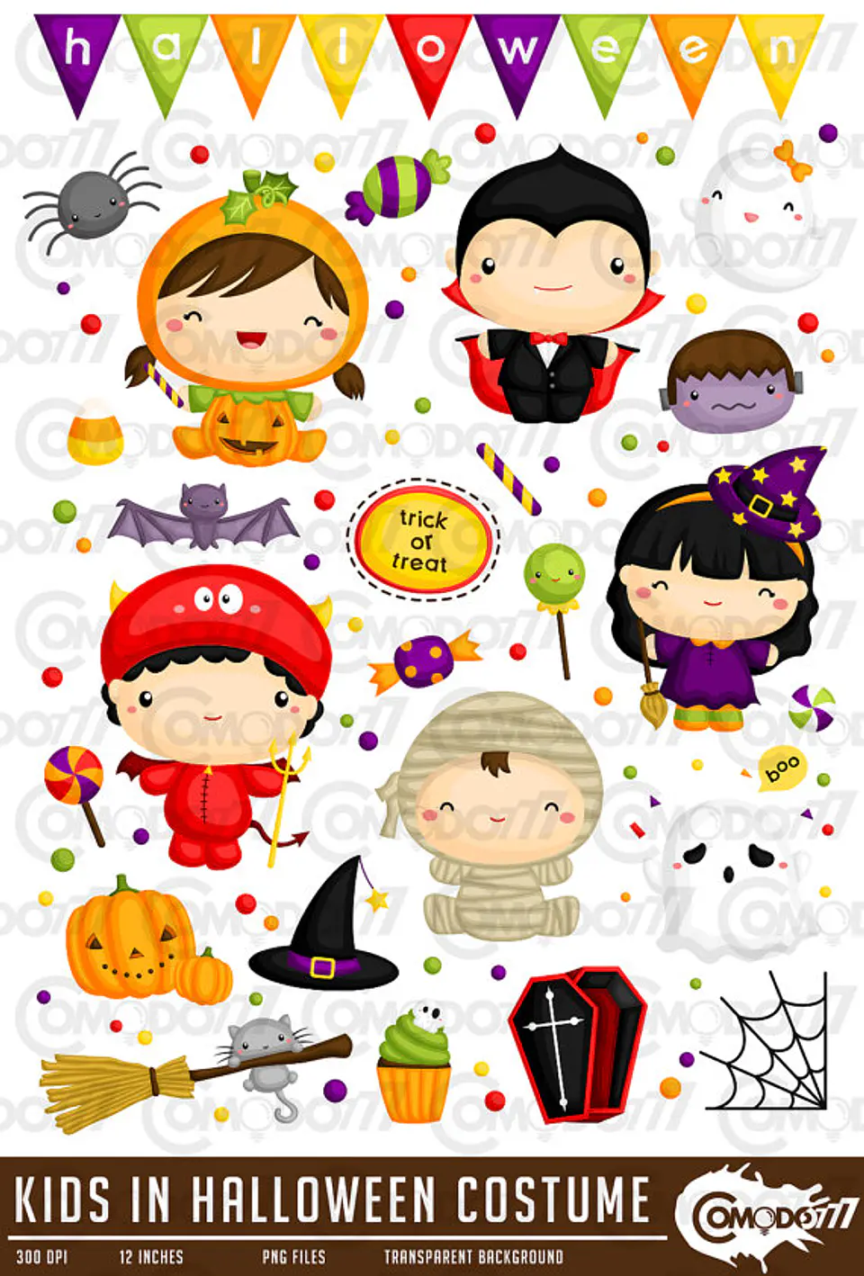 Kit Digital Halloween 2 1