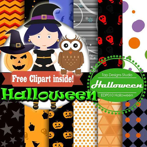 Kit Digital Halloween 1