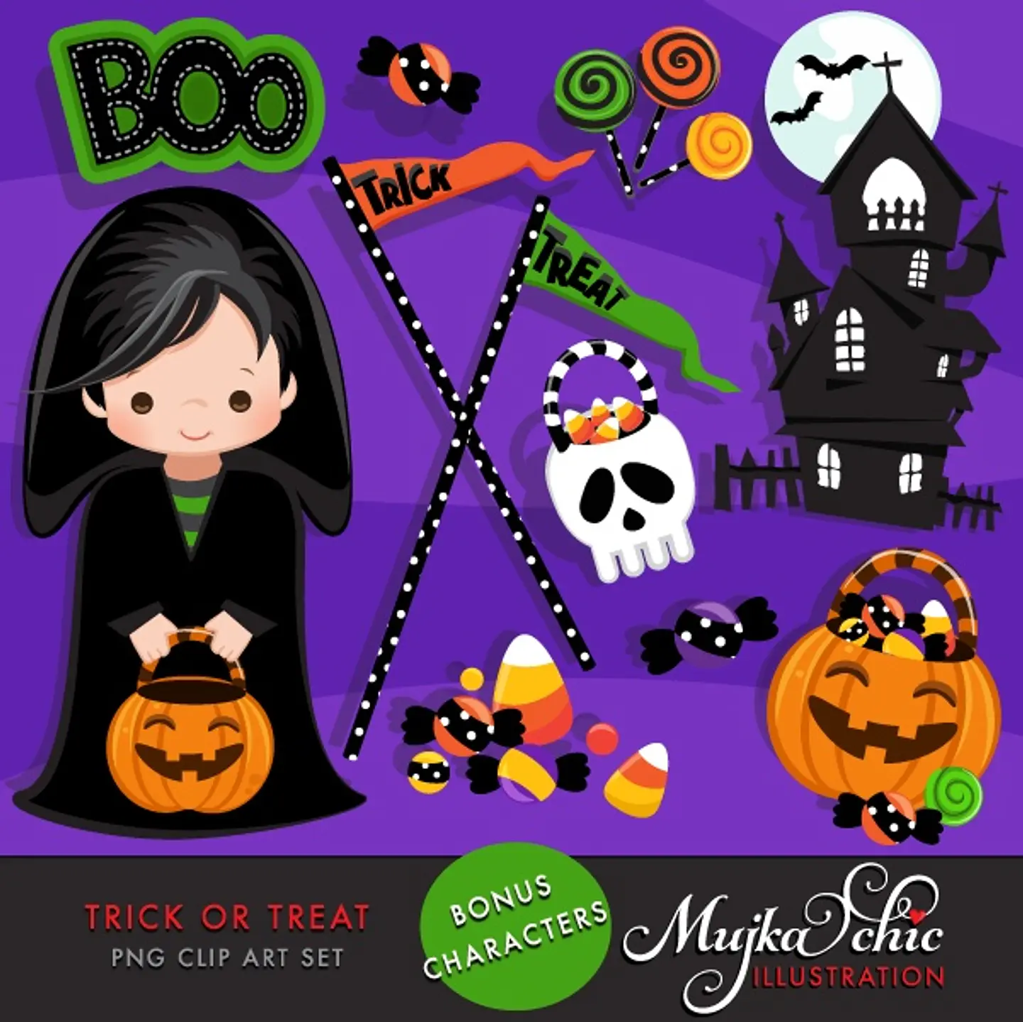 Kit Digital Halloween 5 1
