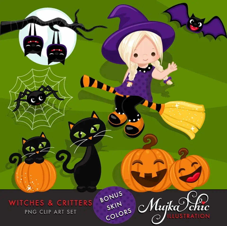 Kit Digital Halloween 1 1