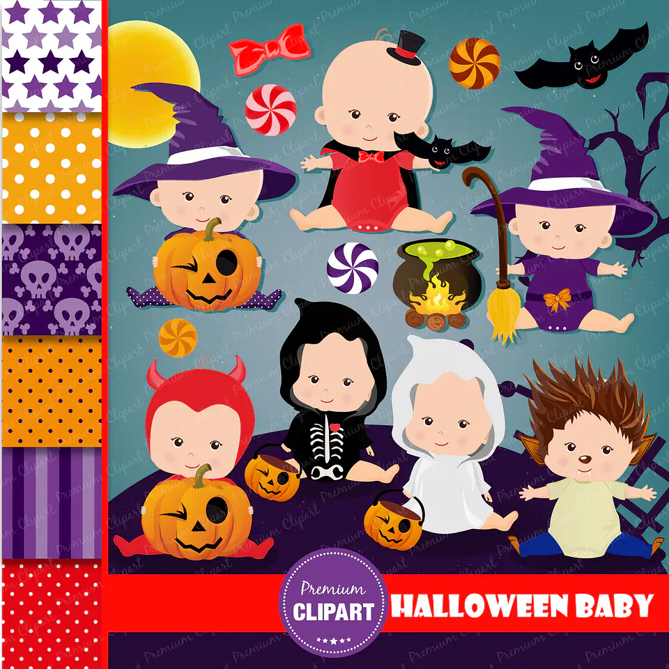 Kit Digital Halloween 1 1
