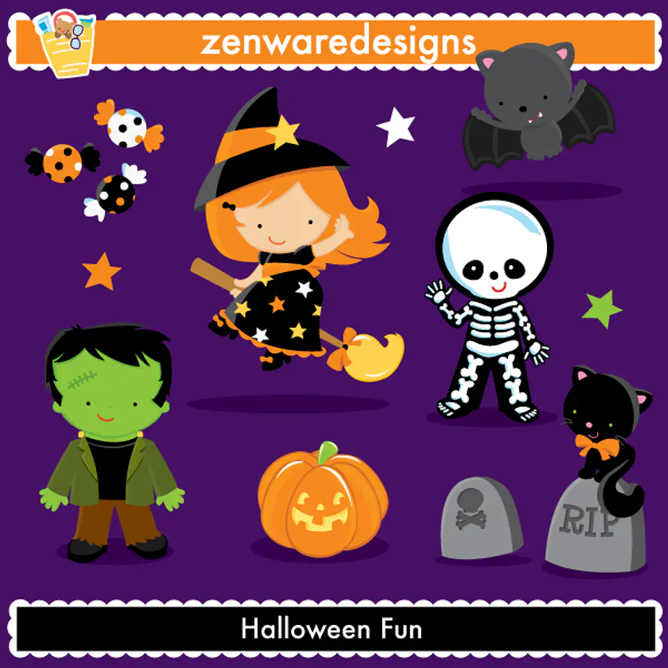 Kit Digital Halloween 3 1