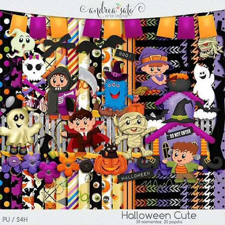 Kit Digital Halloween 4 1