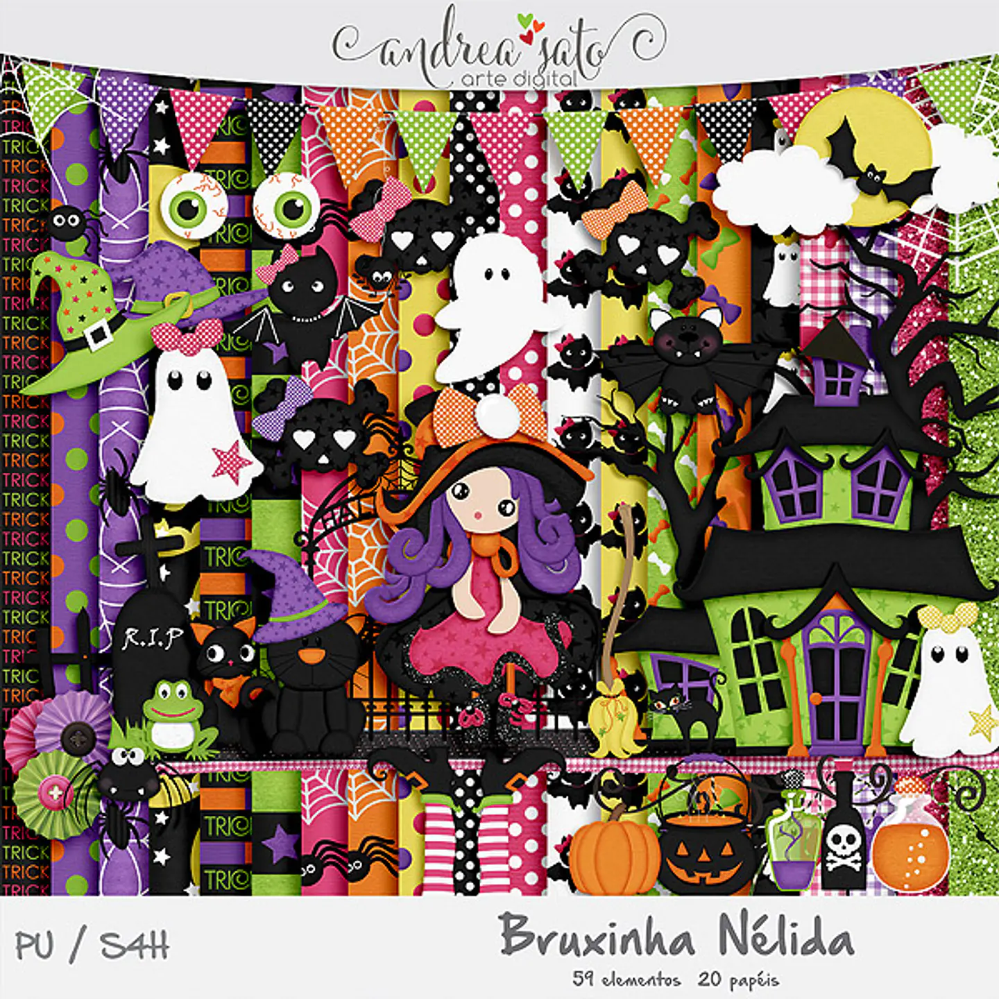 Kit Digital Halloween 3 1
