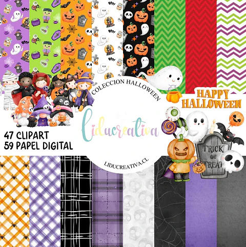 Kit Digital Halloween 1