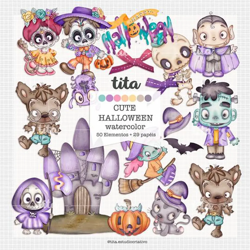 Kit Digital CuteHalloween 3 1