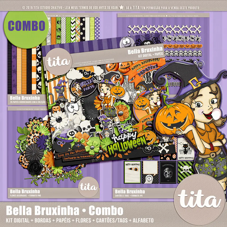Kit Digital Bruxinha 1 1