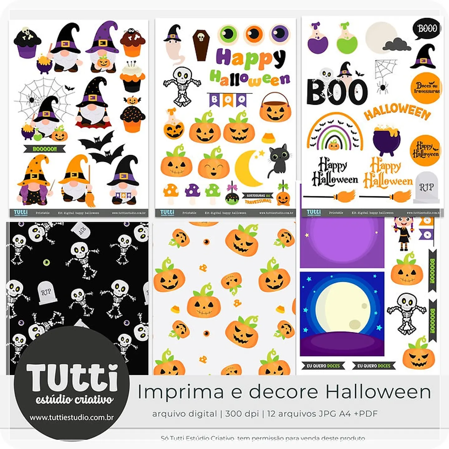 Kit Digital Happyhalloween Printable 3 1