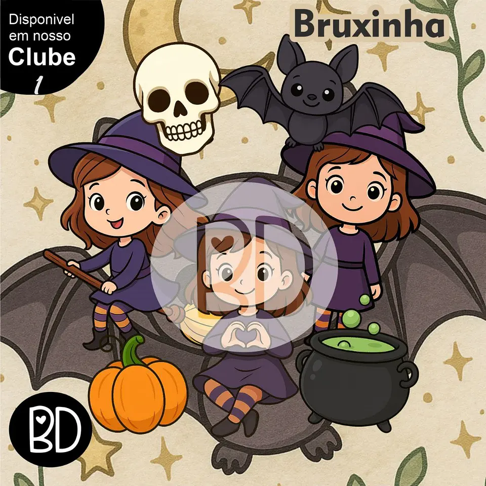 Kit Digital Bruxinha 1 1