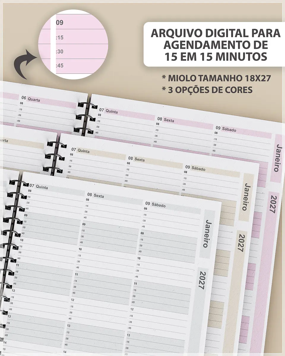Encadernação - Agendamento 15 min 18x27 27 1